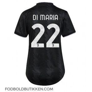 Juventus Angel Di Maria #22 Udebanetrøje Dame 2022-23 Kortærmet